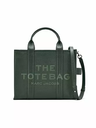 MARC JACOBS | Sac en cuir - Cabas THE MEDIUM TOTE LEATHER | dunkelgrün